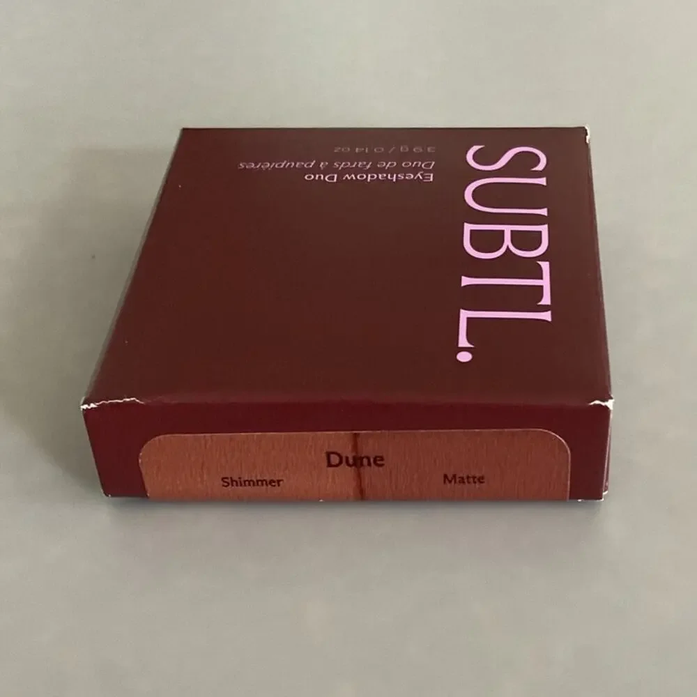 Subtl Beauty Staks Eyeshadow Duo Dune NIB